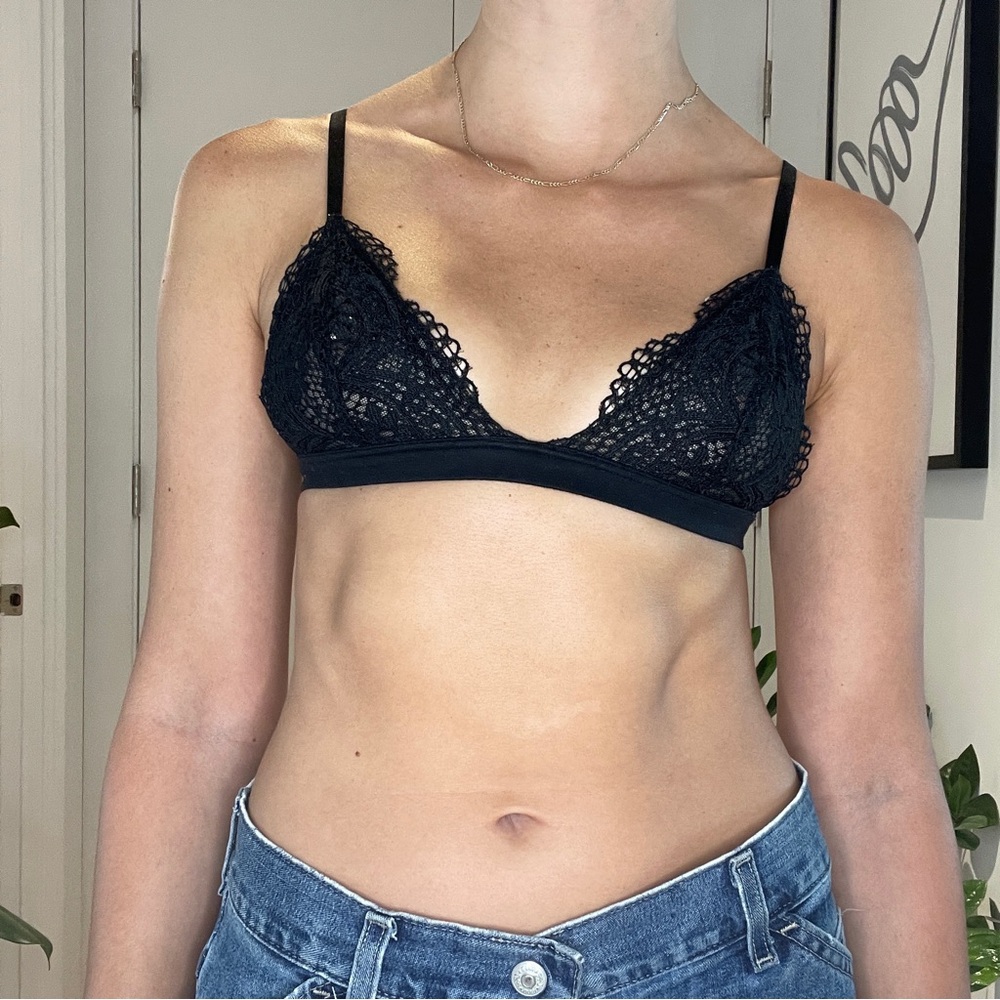 Vintage Lacey Black Victoria’s Secret Bralette